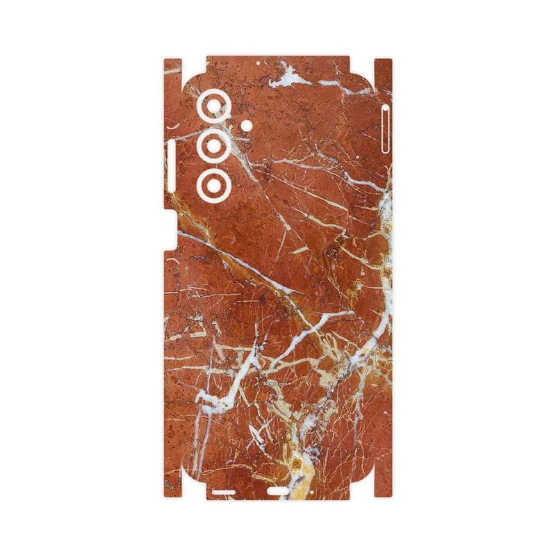 برچسب پوششی ماهوت مدل Red Marble-FullSkin مناسب برای گوشی موبایل سامسونگ Galaxy A16 4G