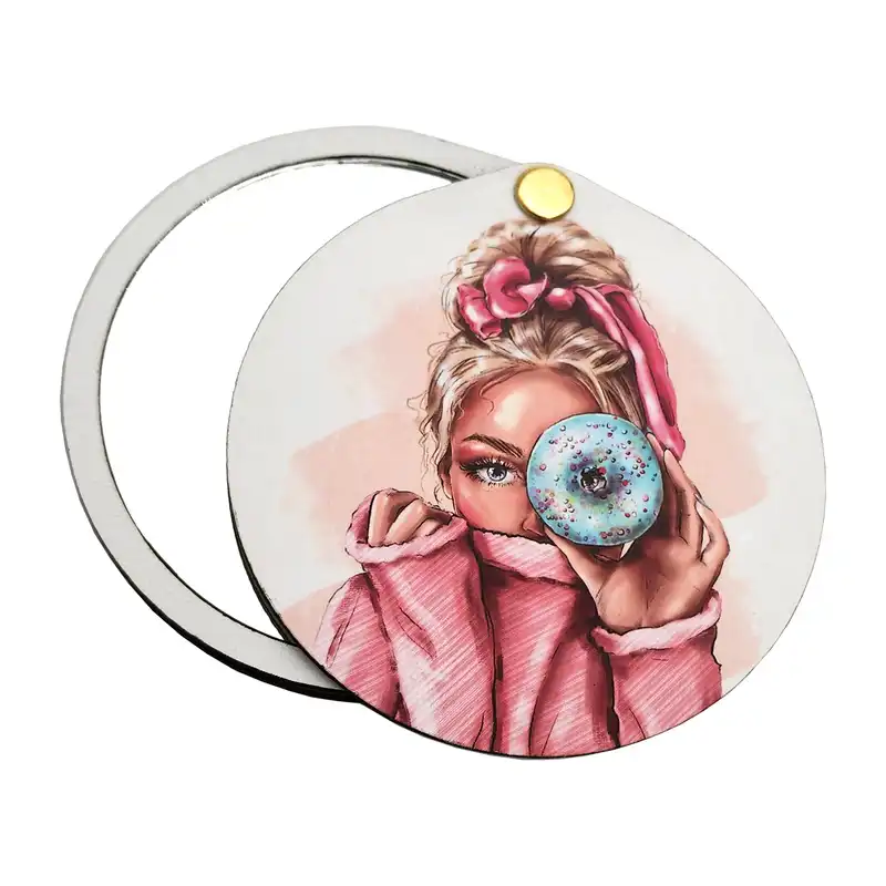 آینه جیبی مدل دختر کد ZJ-MR28-30