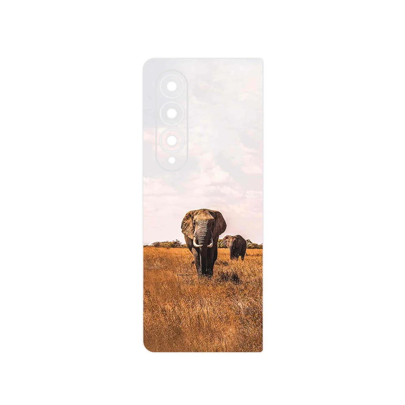 برچسب پوششی ماهوت مدل Elephant مناسب برای گوشی موبایل سامسونگ Galaxy Z Fold4
