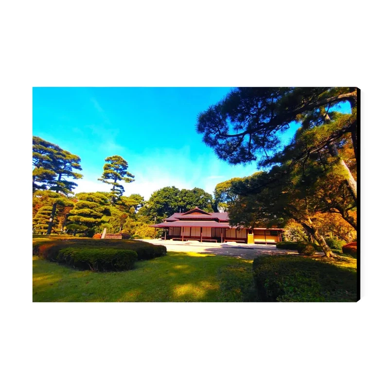 تابلو شاسی عرش طرح گردشگری ژاپن مدل کاخ امپراتوری توکیو کد As6174