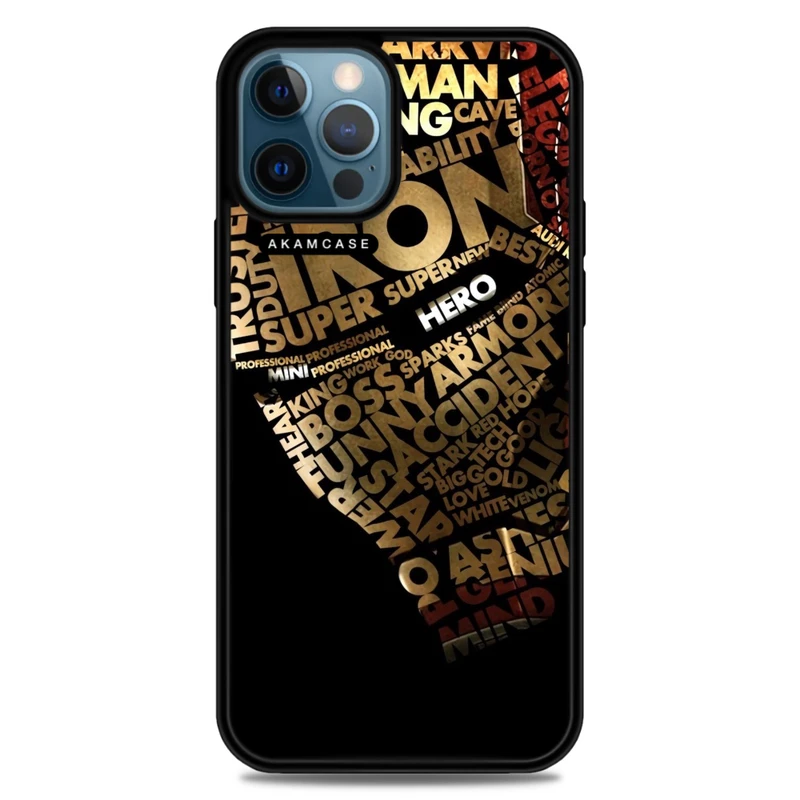 کاور آکام مدل AMC-WA12PROMAX-IRON MAN14 مناسب برای گوشی موبایل اپل iPhone 12 Pro Max