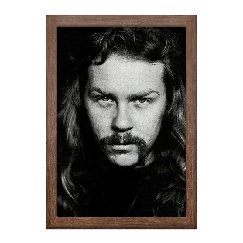 تابلو خندالو طرح جیمز هتفیلد گروه موسیقی متالیکا Metallica  کد 3256