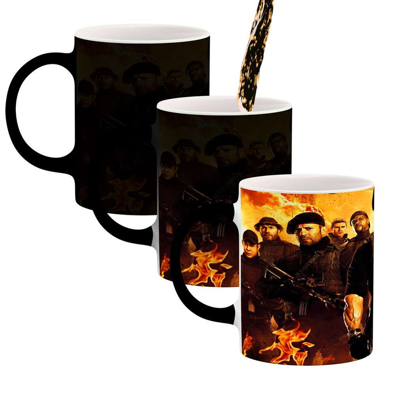 ماگ حرارتی کاکتی مدل فیلم The Expendables کد mgh10539 ماگ حرارتی کاکتی مدل فیلم The Expendables کد mgh10539