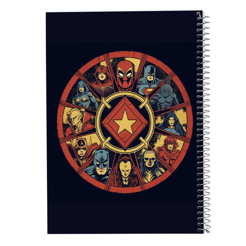 دفتر مشق 100 برگ مدوپد مدل DC کد DF10090