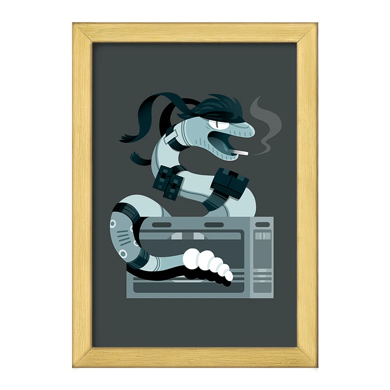 تابلو خندالو طرح بازی متال گیر (Metal Gear) کد 33140