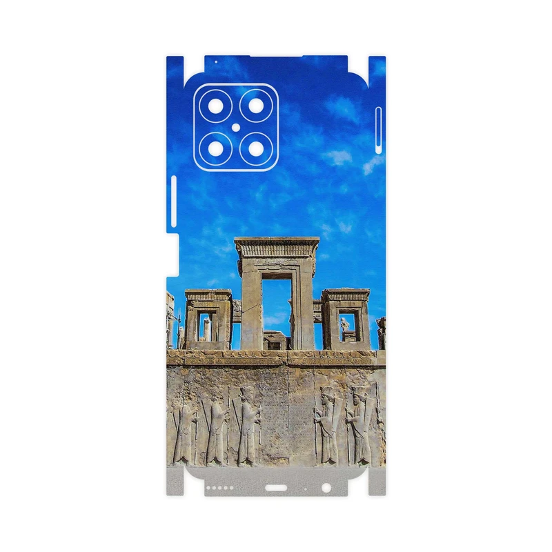 برچسب پوششی ماهوت مدل TAKHT-e-JAMSHID-FullSkin مناسب برای گوشی موبایل آنر X8