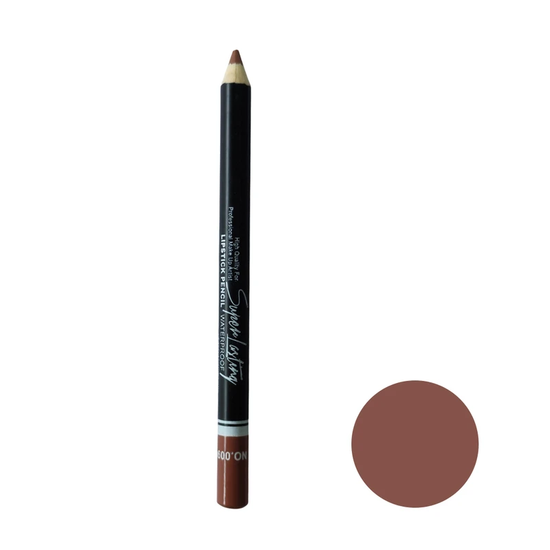 مداد لب سوپر لستینگ مدل waterproof شماره 09