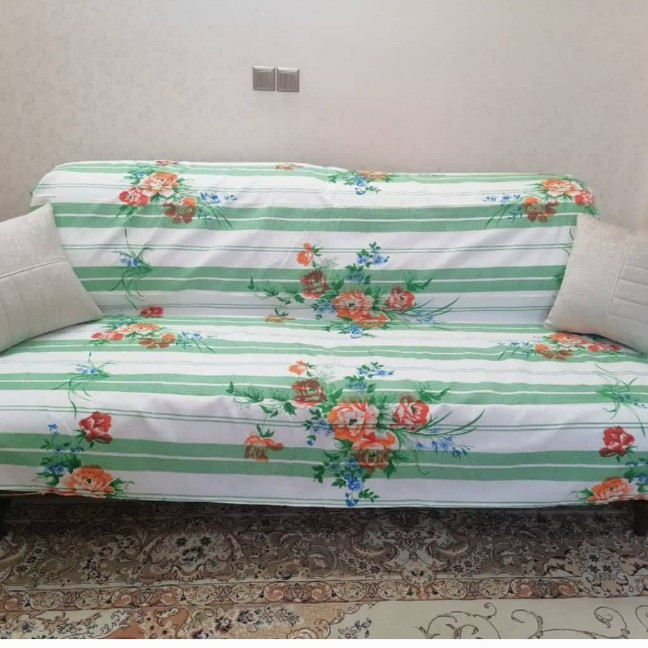 شمد 2 نفر مدل نخی کد 0088 سایز 200x220 سانتی‌متر