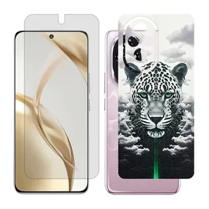 Glass Together model matte screen protector suitable for Honor 200 mobile phone with back cover sticker