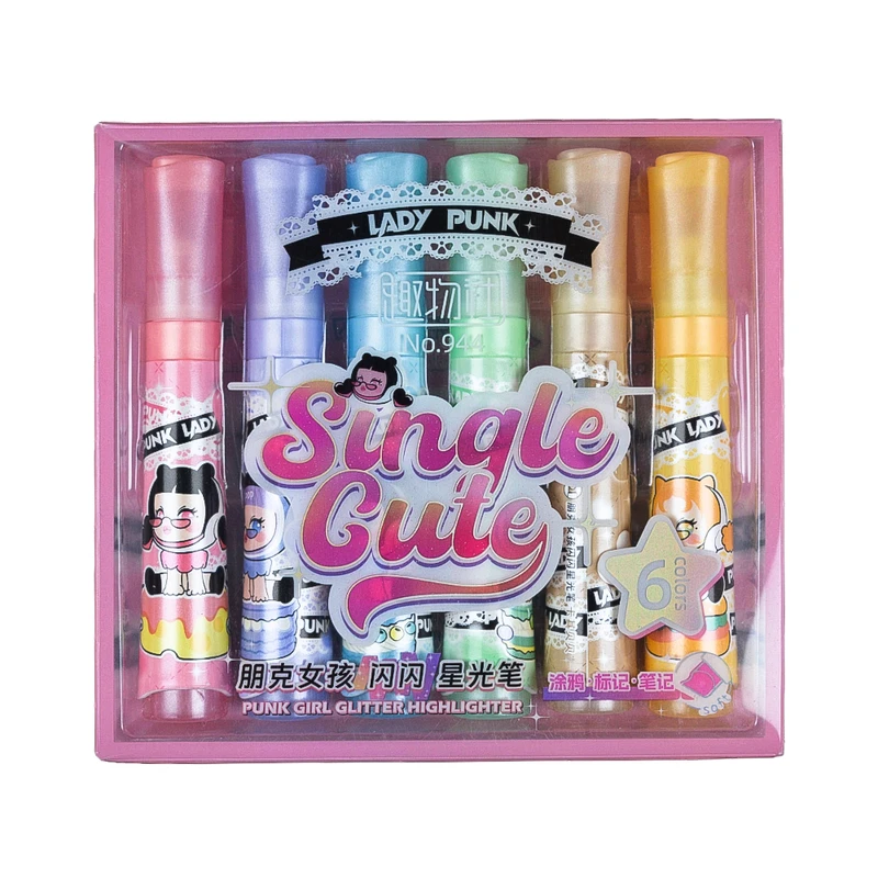 ماژیک علامت گذار مدل 944 بسته 6 عددی