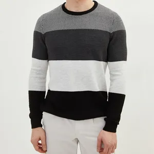 پلیور مردانه ال سی وایکیکی مدل اسلیم افکت ول سافت