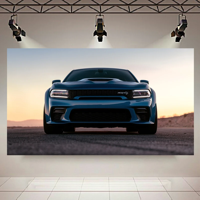 پوستر طرح ماشین مدل دوج Charger کد AR6970