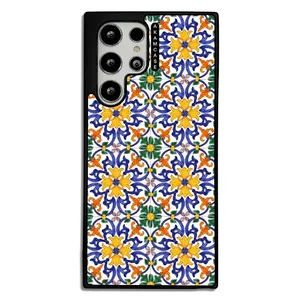 AKAM AMC-WSGS22U-MOSAIC-18 Cover For Samsung Galaxy S22 Ultra