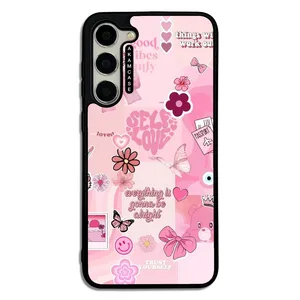 AKAM AMC-WSGS23P-PINK-7 Cover For Samsung Galaxy S23 Plus