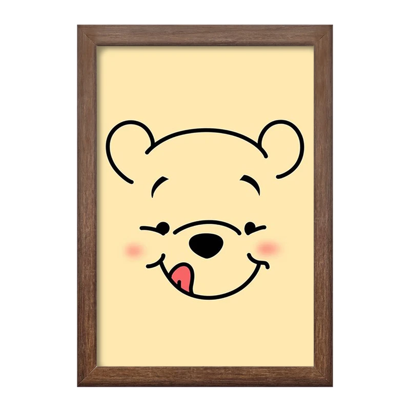 تابلو خندالو طرح خرس پو Winnie The Pooh  کد 1591