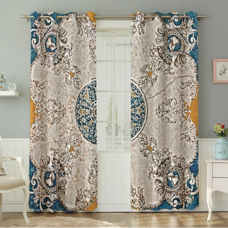 پرده نیروانا طرح  مدرن مدل مخمل کد 4590 سایز 140×280 سانتی متر