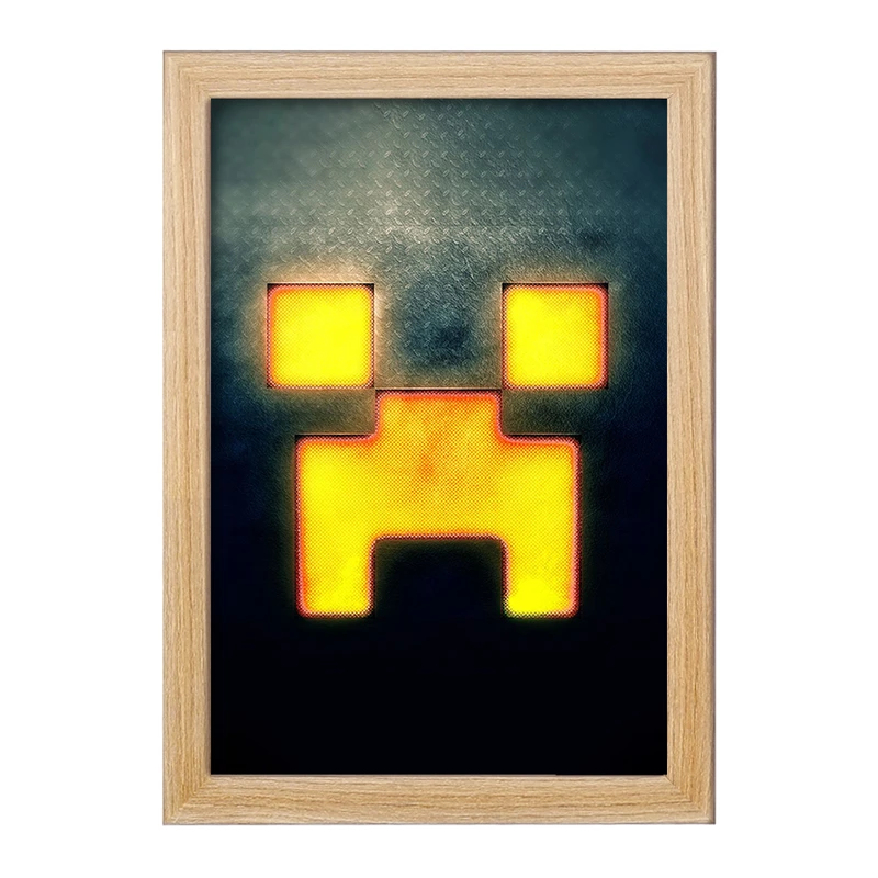 تابلو خندالو مدل ماینکرافت کد F288