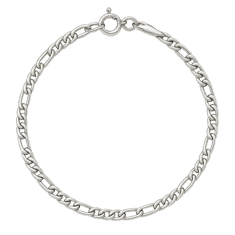 دستبند نقره ملک زیور مدل فیگارو کد 906/2