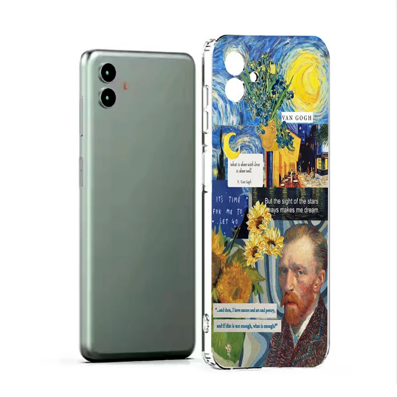 کاور طرح Van Gogh مناسب برای گوشی موبایل سامسونگ Galaxy A06