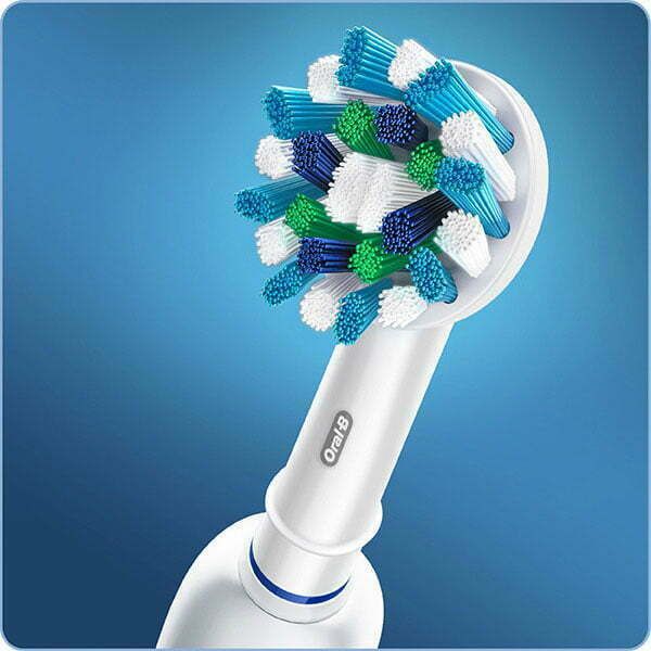 سری یدک مسواک برقی اورال-بی مدل Cross Action Clean Maximiser بسته 2 عددی -  - 5