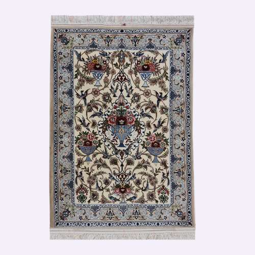 فرش دستبافت یک متری مدل اصفهان کد 1270