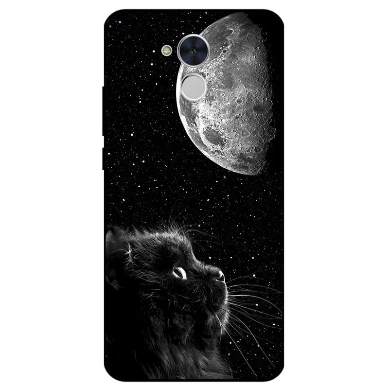 کاور مگافون طرح گربه مدل 1882 مناسب برای گوشی موبایل آنر V9 Play / 6C Pro