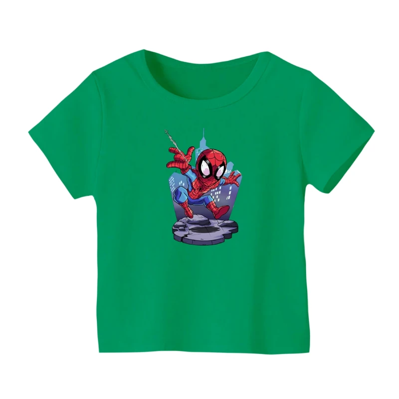 تی شرت آستین کوتاه بچگانه مدل مرد عنکبوتی کد ۱۰