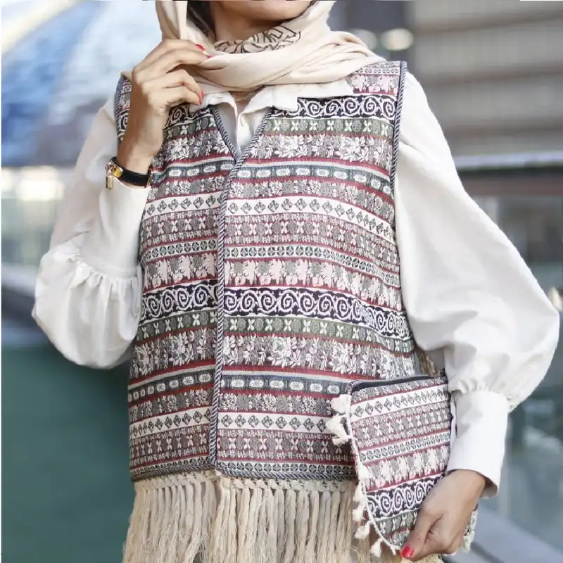 جلیقه زنانه مدل شاهکار