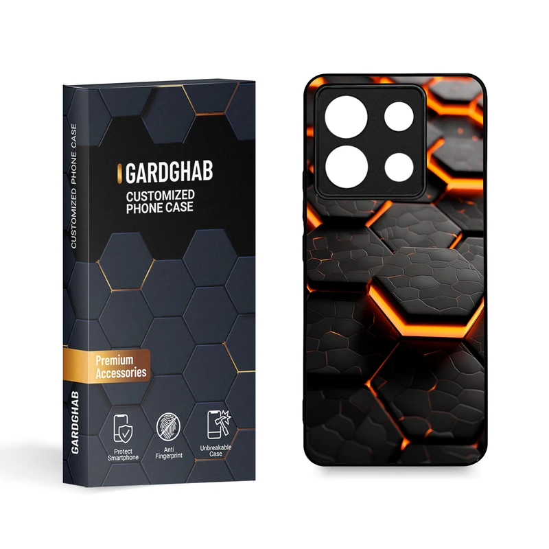  کاور گارد قاب مدل ساده مناسب برای گوشی موبایل شیائومی Redmi note 13 pro 5g\Poco X6 5g