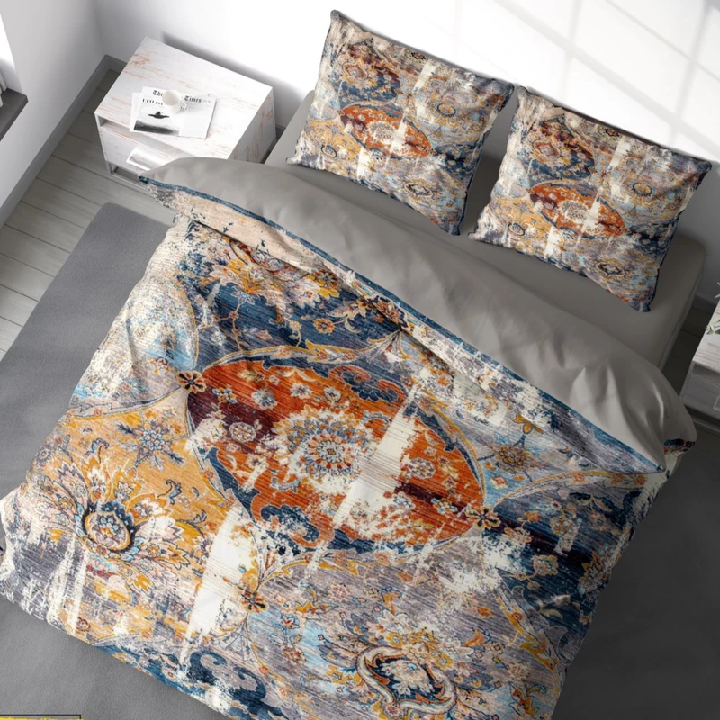 سرویس خواب مدل پینترستی کد ۰۶۵ یک نفره چهار تکه