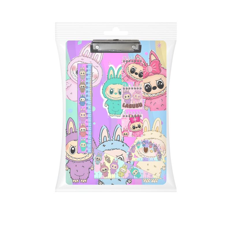 بسته لوازم تحریر مدل لابوبو مجموعه 7 عددی