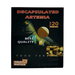 غذا ماهی آکوا بیوتیکا مدل ARTEMIA  بسته 20 عددی