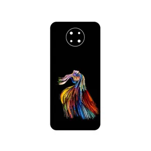 MAHOOT Rainbow Hair Digital Art Cover Sticker for Nokia G10