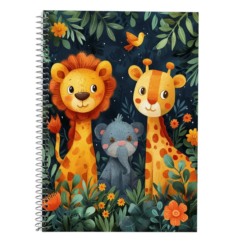 دفتر لغت 50 برگ مدوپد طرح موجودات فانتزی کد DF16995