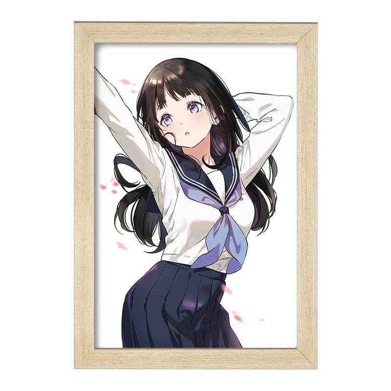 تابلو خندالو مدل چیتاندا انیمه هیوکا Hyouka  کد 17054