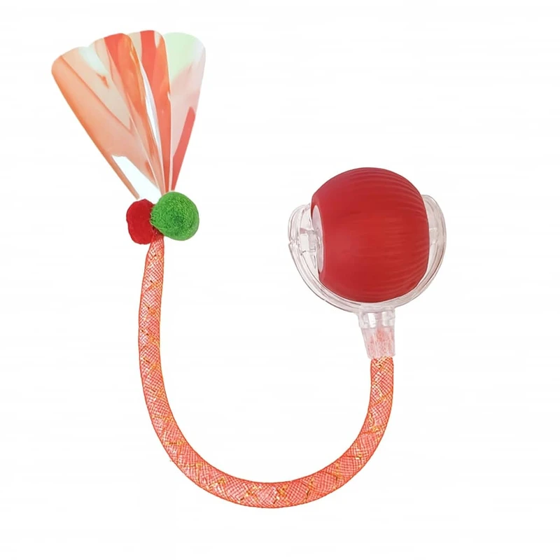 توپ اسباب‌ بازی گربه‌ و سگ مدل هوشمند طرح دم فنری