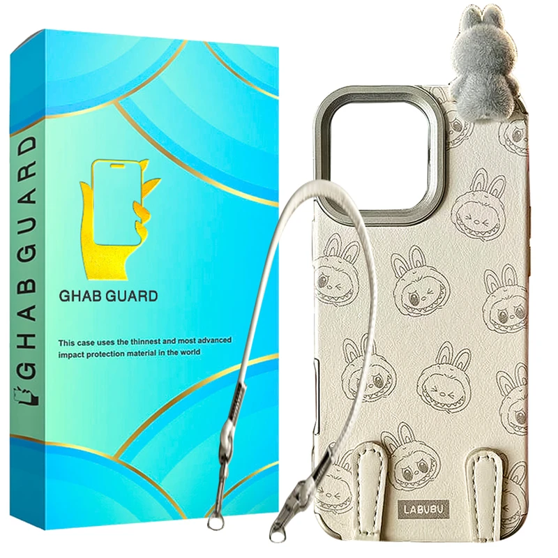  کاور قاب گارد مدل LABO مناسب برای گوشی موبایل اپل iPhone 12 Pro Max به همراه بند آویز 
