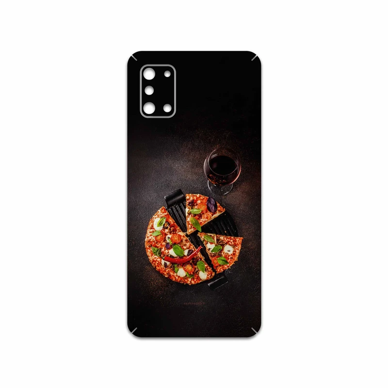 برچسب پوششی ماهوت مدل Pizza مناسب برای گوشی موبایل سامسونگ Galaxy A31