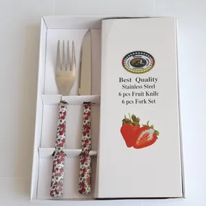 کارد و چنگال میوه خوری ۱۲ پارچه مونیخ کد mon13