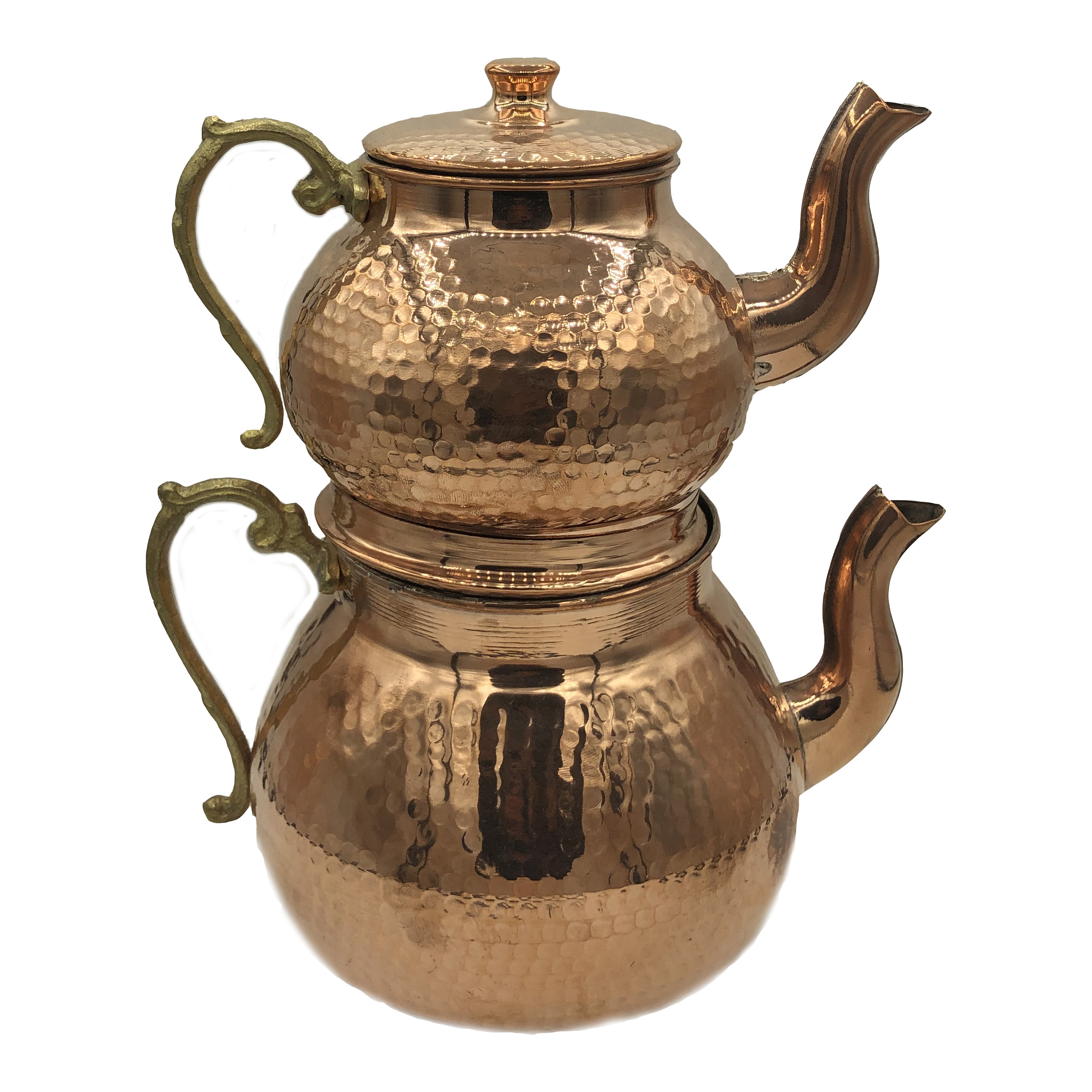ست کتری و قوری مسی مدل d201