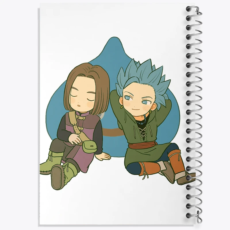دفتر نقاشی 50 برگ خندالو طرح بازی دراگون کوئست (Dragon Quest) کد 35222