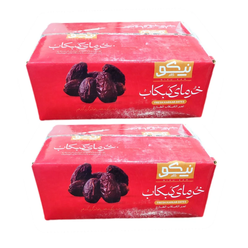 خرمای کبکاب نیکو - 1000 گرم بسته 2 عددی
