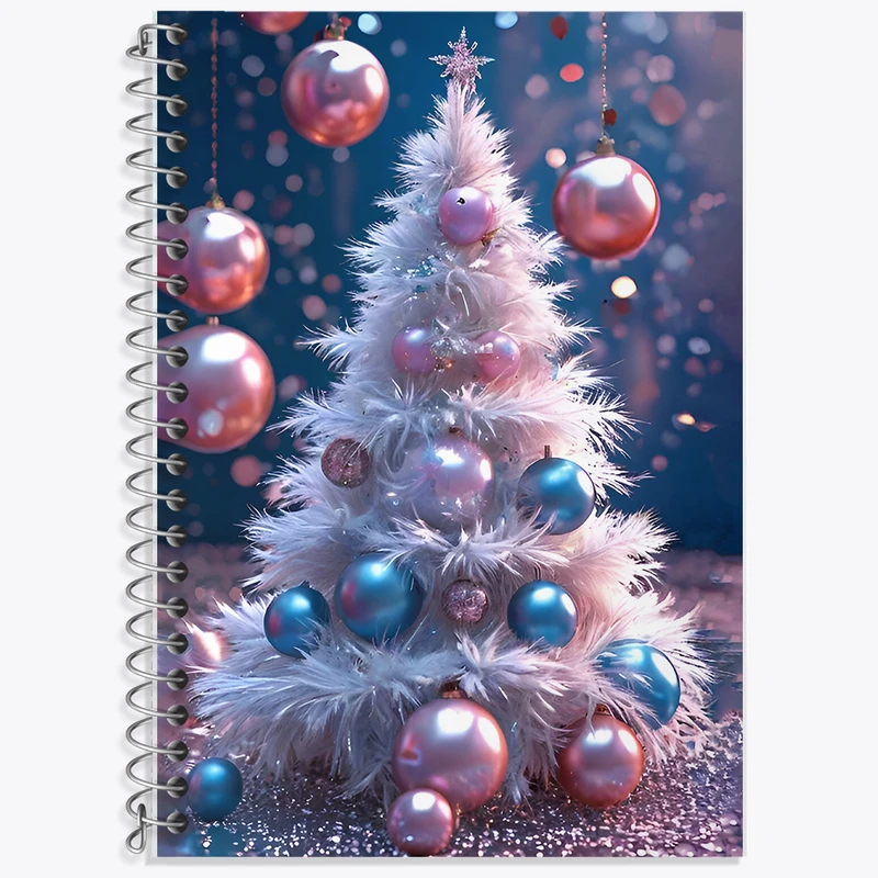 دفتر لغت 50 برگ خندالو طرح درخت کریسمس کد F8141