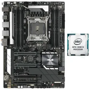 مادربرد ایسوس مدل WS C422 PRO/SE به همراه پردازنده مرکزی اینتل مدل Xeon W-2133