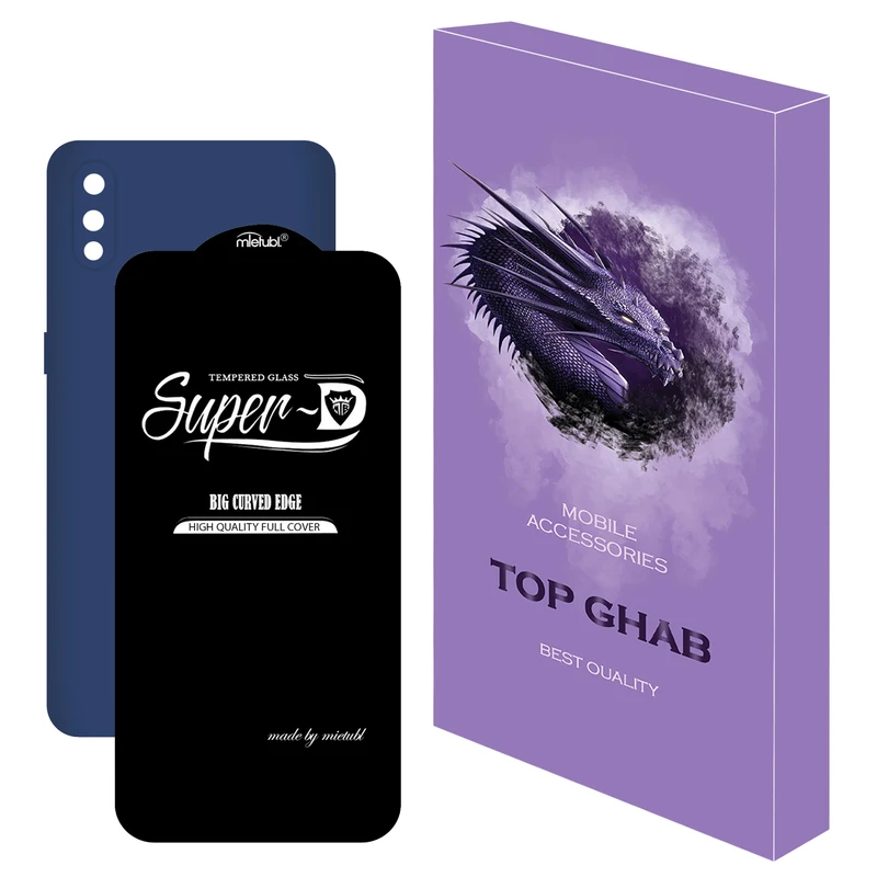 کاور تاپ قاب مدل 2SDL مناسب برای گوشی موبایل سامسونگ Galaxy A10s به همراه محافظ صفحه نمایش