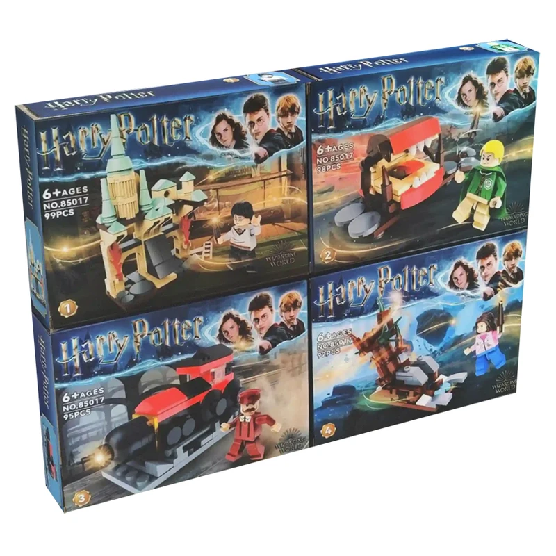 ساختنی 384 تکه مدل هری پاتر طرح هرمیون کد 85017 مجموعه 4 عددی