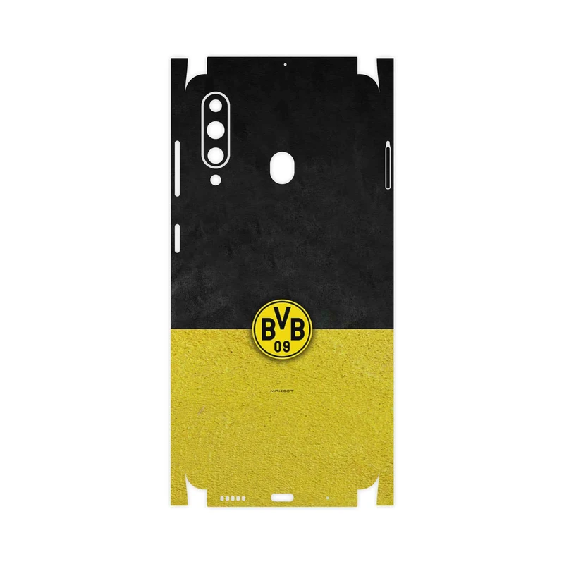 برچسب پوششی ماهوت مدل Borussia Dortmund FC-FullSkin مناسب برای گوشی موبایل سامسونگ Galaxy A60