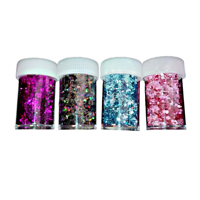 پودر اکلیل مدل درشت بسته 4 عددی