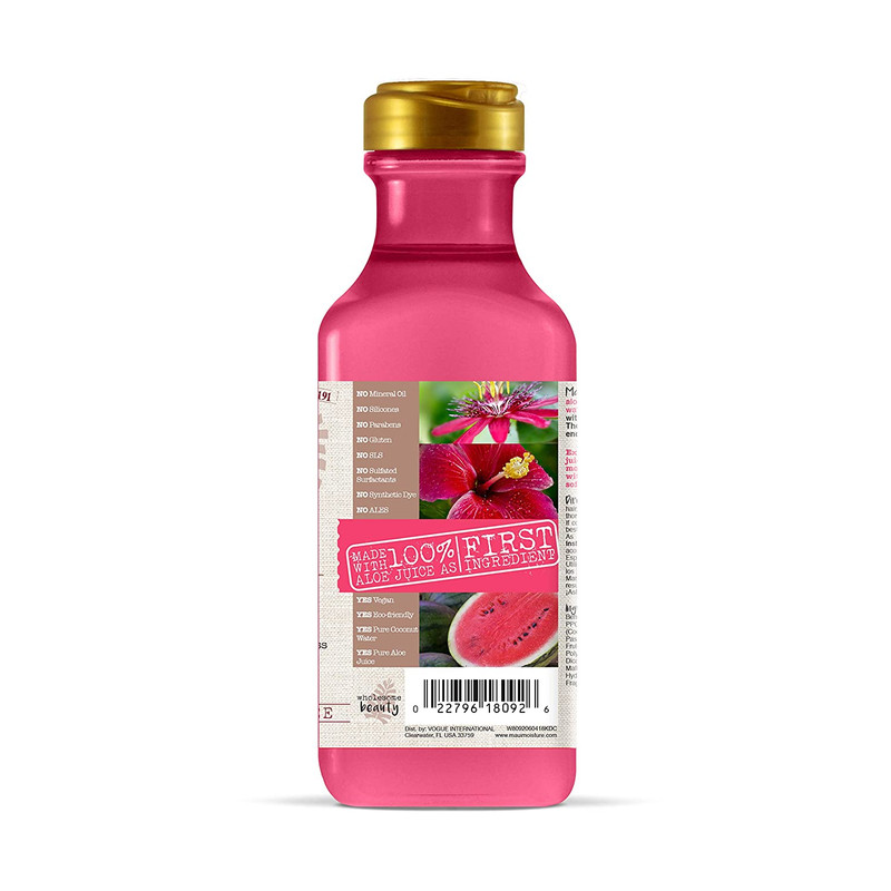 نرم کننده مو ماوی مدل Hibiscus water حجم 385 میلی لیتر
