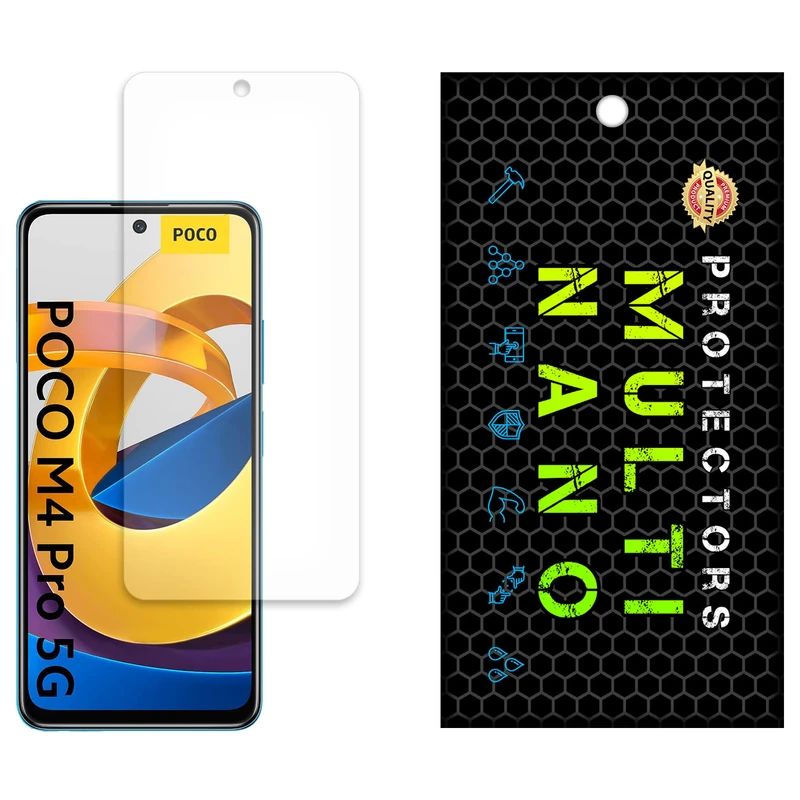 محافظ صفحه نمایش مات مولتی نانو مدل X-S1M مناسب برای گوشی موبایل شیائومی Poco M4 Pro 5G